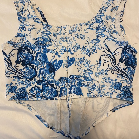 Floral corset top - Picture 3 of 3